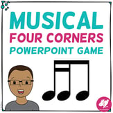 Musical Four Corners: Sixteenth - Eighth Notes Digital Resources
